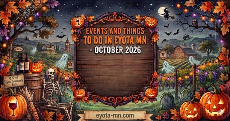 Read more about the article Events and Things to do in October 2026 in Eyota Minnesota